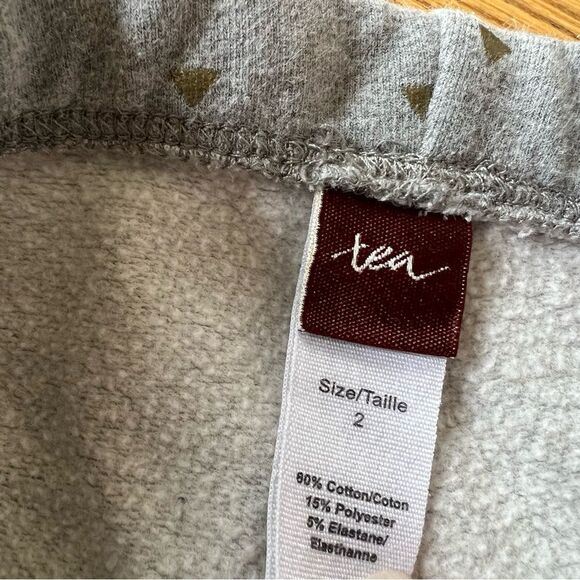 Tea Collection Gray Leggings for Toddler Girl - 2 - Picture 2 of 3